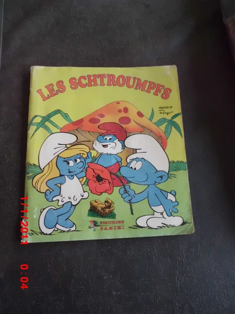 Album les schtroumpfs panini 1982 et 3 images rare vintage | Vinted