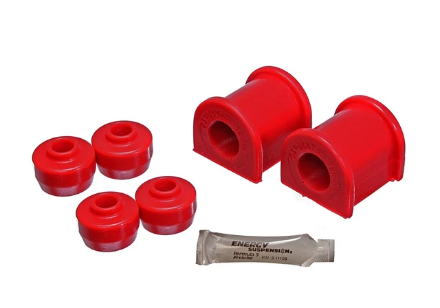 Energy Suspension for 96-09 Toyota 4Runner Red 19mm Rear Sway Bar Bushing Set