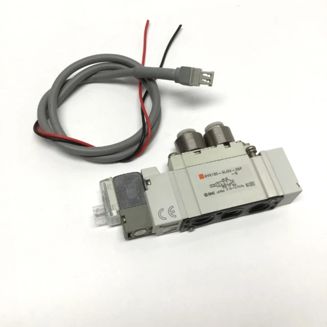 SMC SY51205LOUC6FQ PNEUMATIC Solenoid Valve, 5Port 2Position