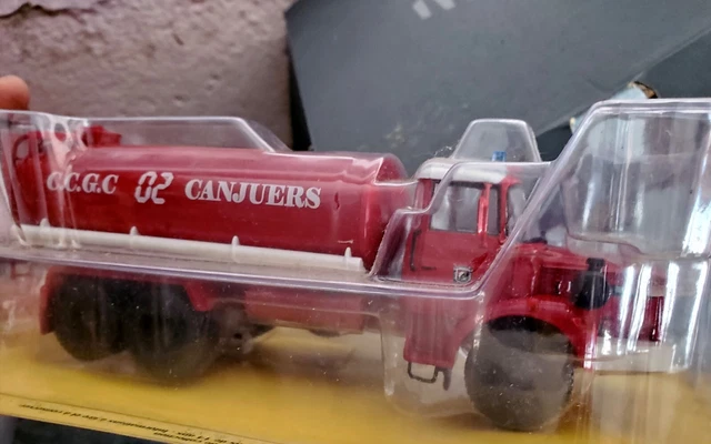 Camion Ancien Berliet GLM 10 1957 Citerne Militaire - Modèle Altaya 1:43, Occasion