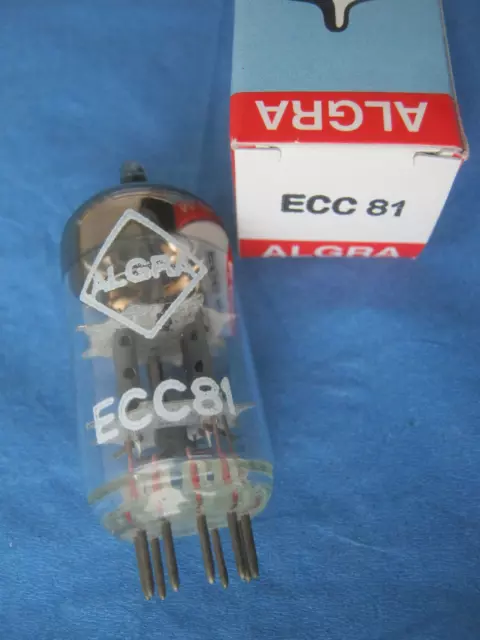 ECC81  /  12AT7  Röhren   RFT   -  NEU / NOS  - ECC 81