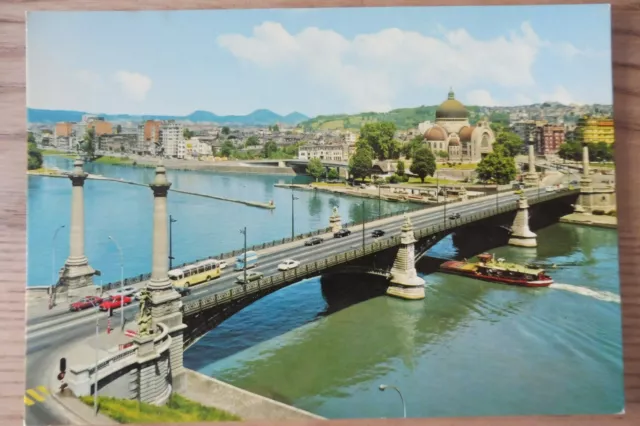 Carte postale de Liège (Belgique) - Pont de Fragnée