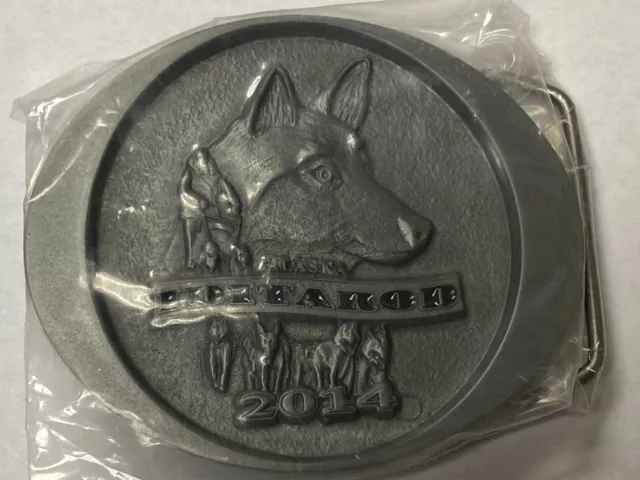 2013 Official IDITAROD Collector BUCKLE Wasilla Alaska Iditarod Trail Comm. Inc.