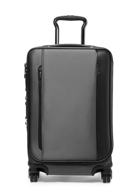 NEW Tumi ARRIVE INTERNATIONAL Dual Access 4 Wheel Packing Suit Case - TITANIUM