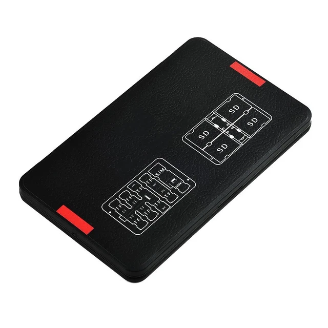 Multi Valigetta Micro Scheda di Memoria Multiplo Supporto SD Tf Nano di Qualità