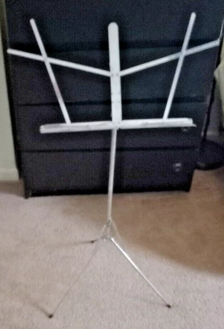 The Hamilton No 400-N Folding Chrome Music Stand Adjustable Height MADE IN USA The Hamilton No 400-N Folding Chrome Music Stand Adjustable Height MADE IN USA