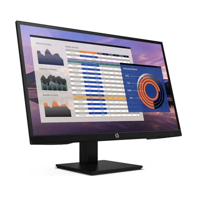 HP P27h G4 68,6 cm (27 Zoll) LED Monitor 5ms Full HD 75Hz Office PC Bildschirm 2
