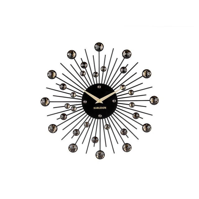 Orologio Da Parete Karlsson Wall Clock offerta elegante cod. KA4860BK