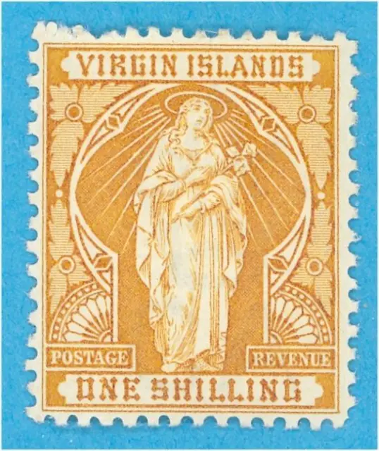 British Virgin Islands 27  Mint Hinged Og * No Faults Very Fine! - Apa