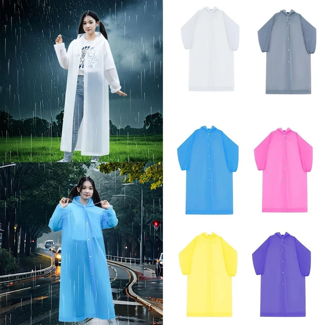 Poncho imperméable à fermeture éclair camouflage
