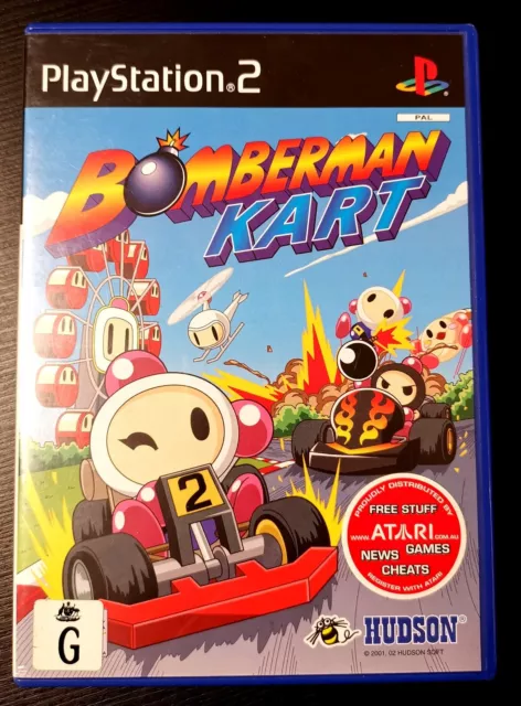 PlayStation 2 Bomberman Kart Sony PS2 Japan Japanese Video Game