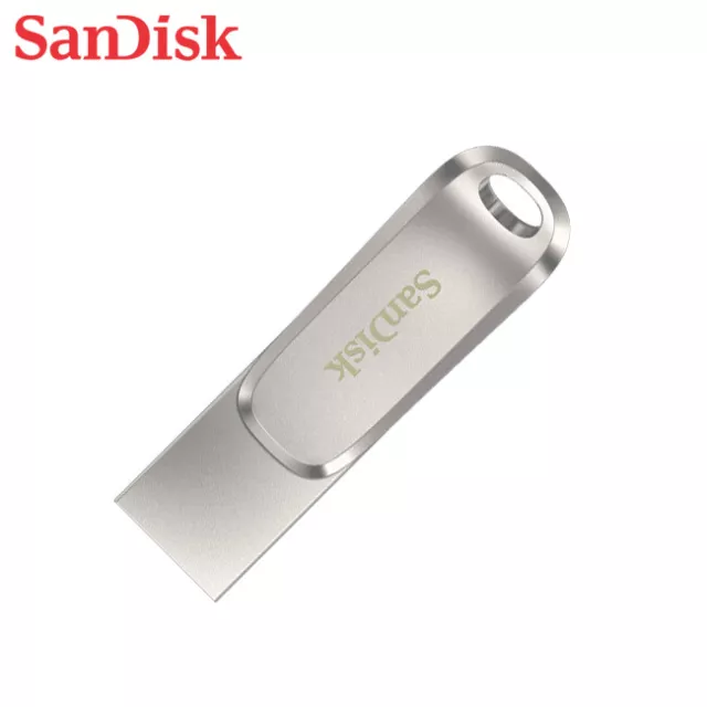 SanDisk Ultra Dual Drive lecteur USB flash 128 Go USB Type-A / USB Type-C  3.2 Gen 1 (3.1 Gen 1) Noir, Argent