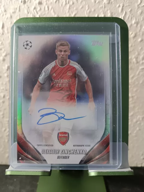 2023 Topps UEFA Club Comp. Oleksander Zinchenko AUTO