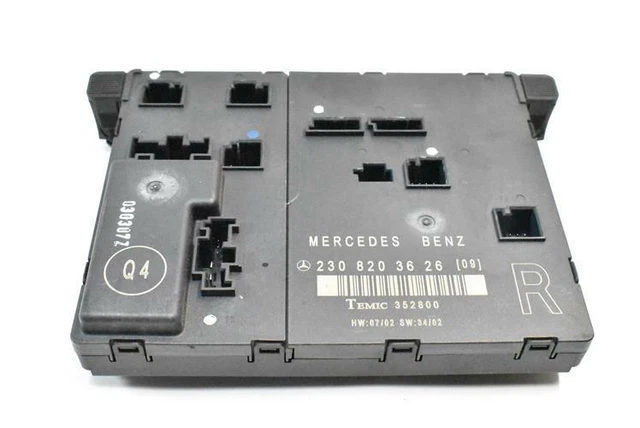 03-08 Mercedes R230 SL500 SL65 Front Right Passenger Side Door Control Module