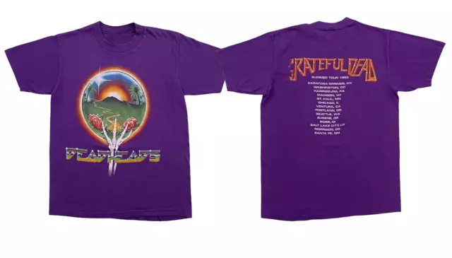 1983 Grateful Dead Summer Tour shirt S-4XL U2282