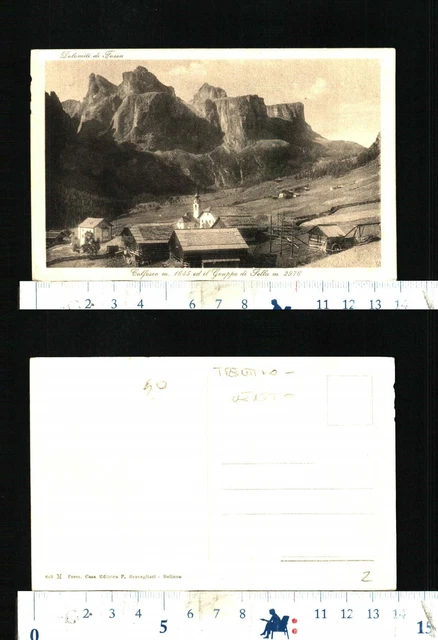 Colfosco (Bz) M. 1645  Ed Il Gruppo Di Sella M. 2976 - Dolomiti Di Fassa -29314