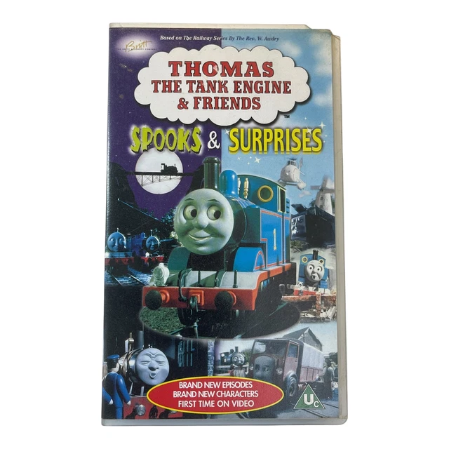 THOMAS TANK ENGINE Spooks Surprises VHS Video 1998 Vintage Children s 