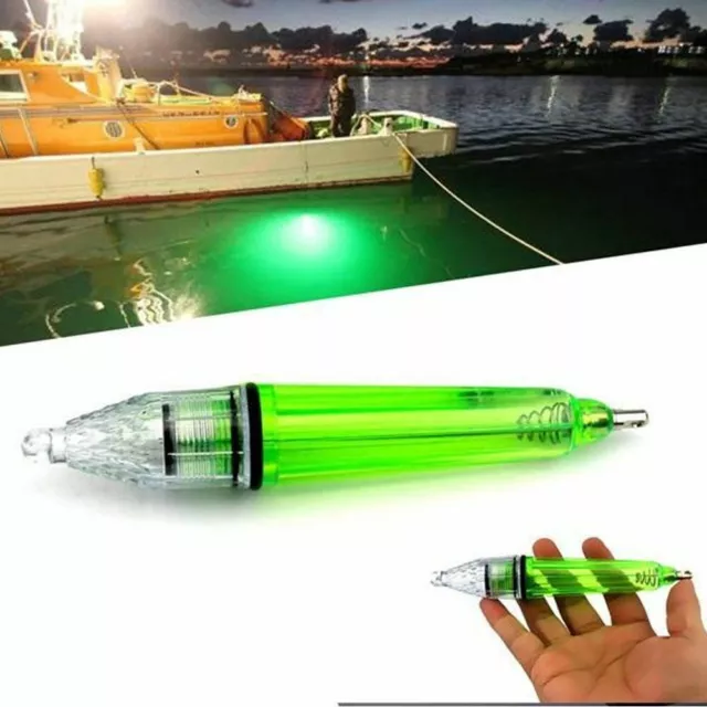 LED UNDERWATER LAMP for Deep Sea Fishing Water Activated Flashing Lure  £5.05 - PicClick UK