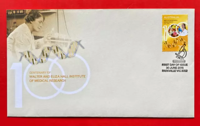 2015 Walter & Eliza Hall Institute of Medical Research 100 Years FDC