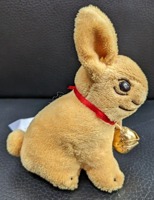 Dellyy Plüschhase – Oster-Kuscheltier, 23 Cm, Braun, Weich & Kuschelig, Maschinenwaschbar, Sicheres Spielzeug Für Jungen & Mädchen