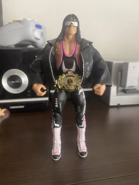 WWE Bret Hart Defining Moment Elite Mattel Top