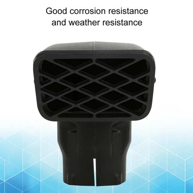 Air Intake Kit Universal 3.5in Lldpe Car Mudding Snorkel Head Replacement Dust