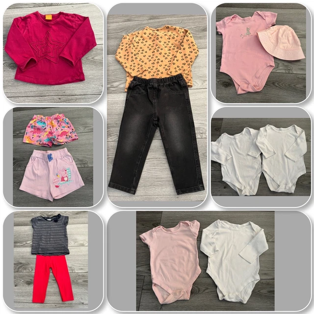 Pacchetto vestiti bambine 12-18 mesi.              (e226)