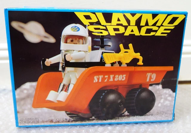 Playmobil 3558 Playmospace Lunar Dumper - Boîte Très Bon état - Jouets Neufs