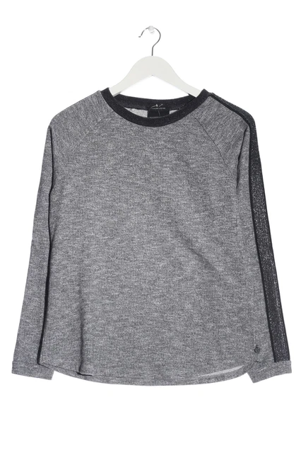 Felpa Maison Scotch donna taglia DE 36 grigio chiaro look casual
