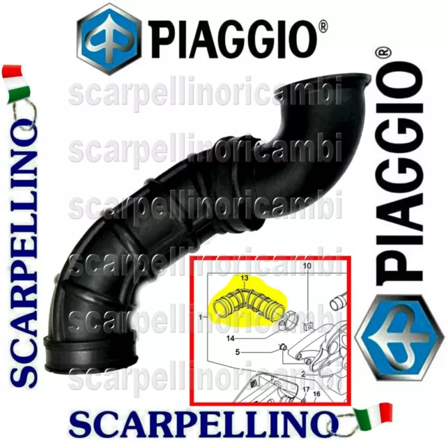 Soffietto Manicotto Tubo Aria Per Gilera Nexus Scarabeo Light - Piaggio B014736