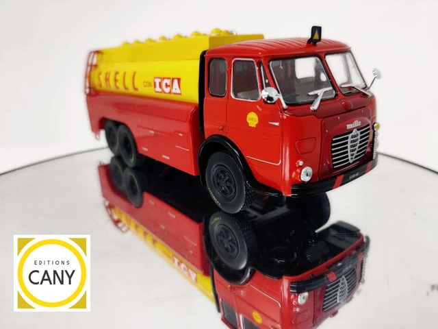 Camion Alfa Romeo Mille à Italie 1960 – De Agostini Vintage N°45 – Miniature Neuve