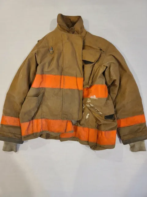 Veridian 44 x 37 DRD Firefighter Turnout Bunker Gear Jacket COAT TOW