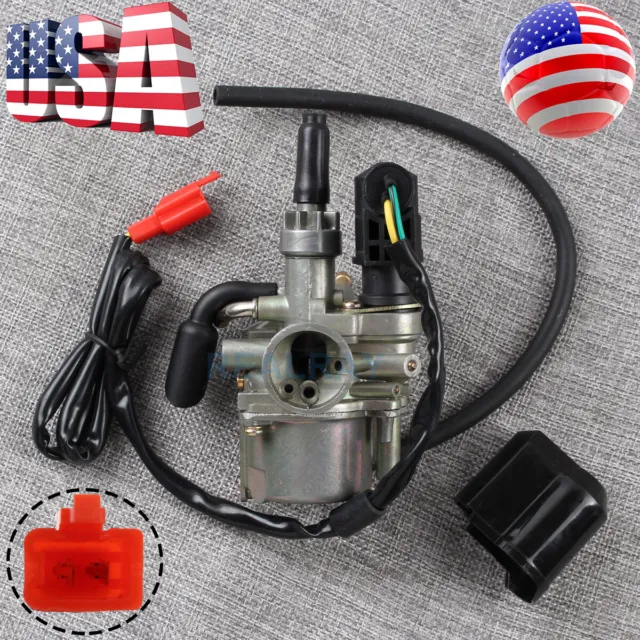 Carburetor Carb Assembly + Electric Choke for Honda Scooter NQ50 Spree 1986-1987