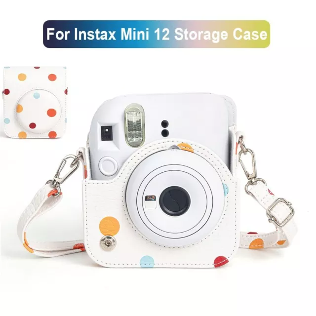 Adjustable Strap Instant Camera Case for Fujifilm Instax Mini 12