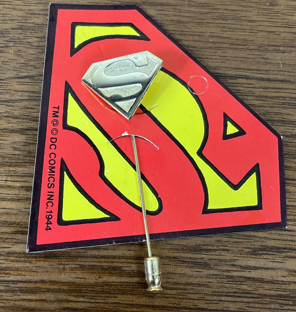 Vintage 1977 DC Comics Superman Stick Pin