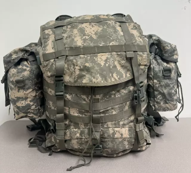 US Military ACU MOLLE II LARGE RUCKSACK BACKPACK - COMPLETE - ARMY Ruck VGC