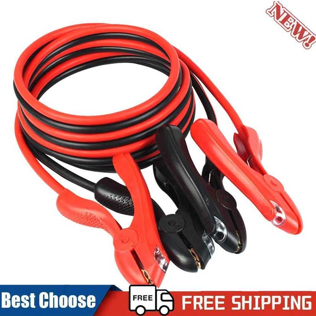 10 piedi 2000 amp cavi booster alimentazione auto di emergenza cavi jumper batteria