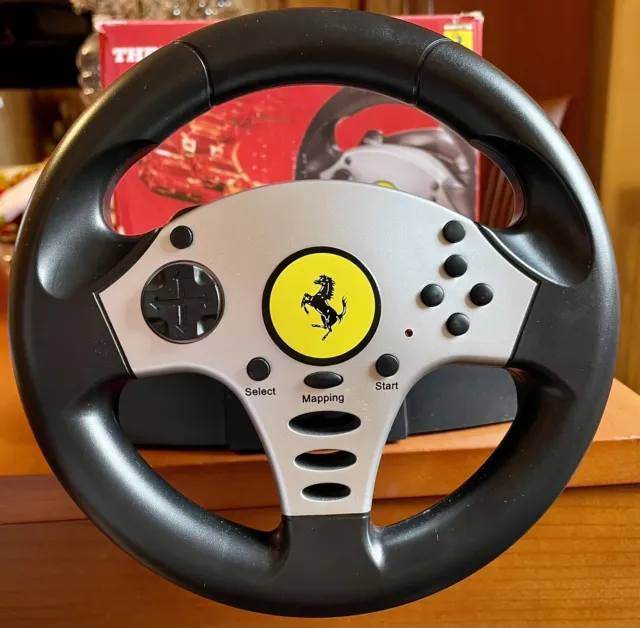 VOLANTE THRUSTMASTER FERRARI Universal Challenge Racing Wheel  Pc/Ps3/Ps2/Wii/Gc EUR 29,90 - PicClick IT