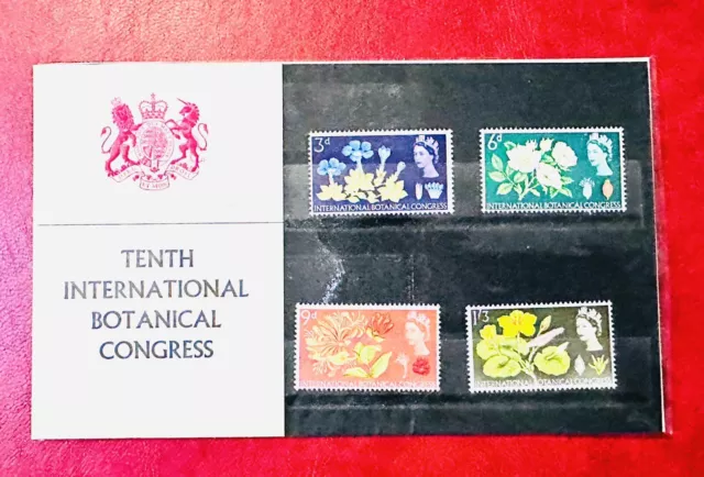 1964 Tenth International Botanical Congress Royal Mail Presentation Pack