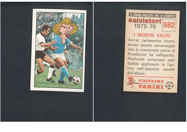 FIGURINA CALCIATORI PANINI 1975/76 MODENA RAGONESI/... n. 456 OTTIMA DA