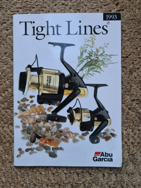 VINTAGE ABU GARCIA TIGHT LINES FISHING CATALOGUE FOR 1989/1990