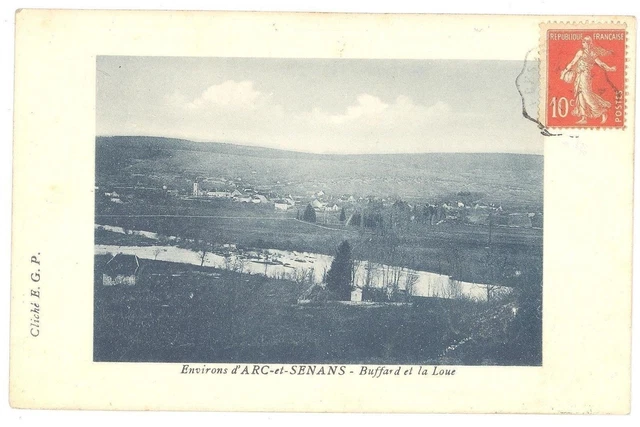 CPA 25 - Surrounding ARC and SENANS (Doubs) - Buffard et la Loue