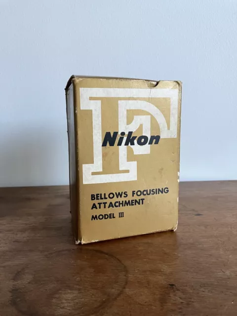 Nikon F Bellows Focusing Attachment III