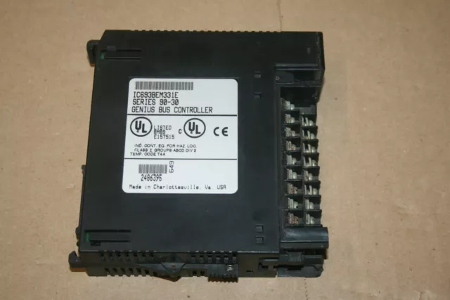 GE Fanuc IC693BEM331 SERIES 90-30 Genius Bus Controller IC693BEM331E