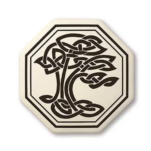 Piccolo Sacred Tree Rimorchio Porcellana Fatto a Mano Simbolo Gioiello Nuovo