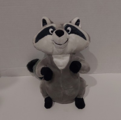 cuddly raccoon toy