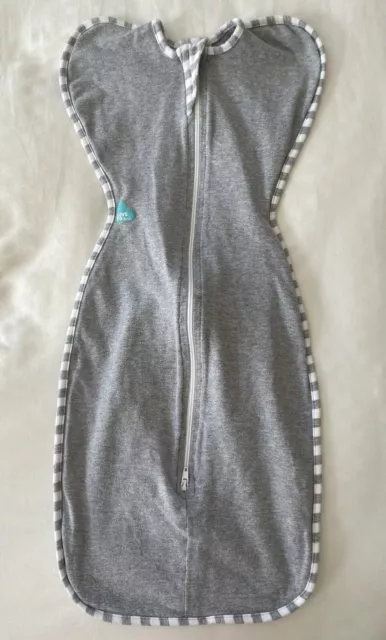 Love To Dream Unisex Baby Grey Swaddle Sleep suit