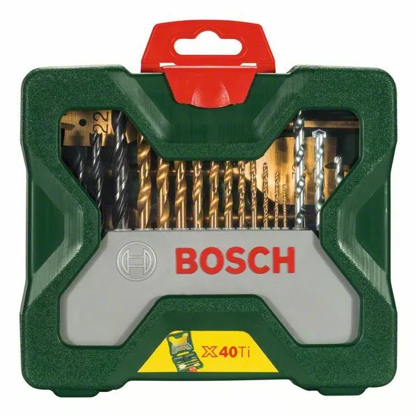 Bosch X-Line Set Titanio, 40 pezzi 2