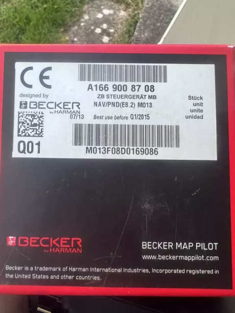 ✅ A1669008708 Becker + Support A1728100011 Origine M.B W166 Navigation GPS Radio