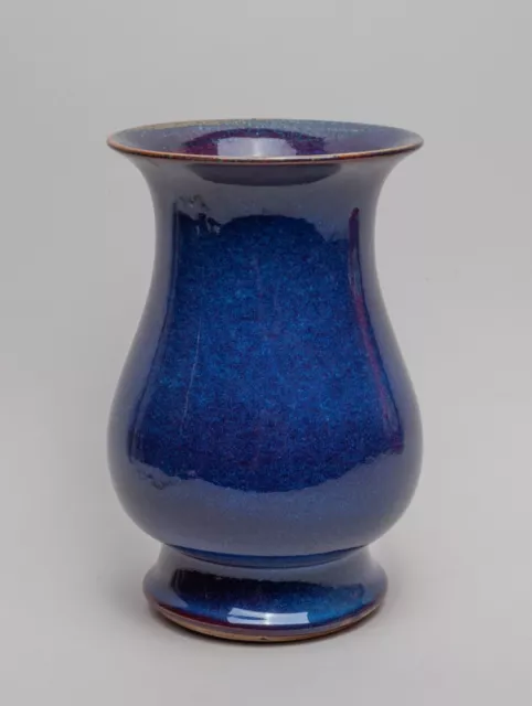 Large Chinese Blue Glazed Porcelain Vase